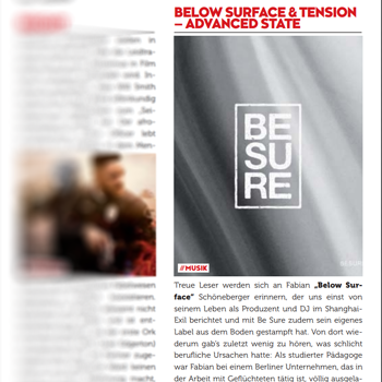BESURE011 in Update magazine